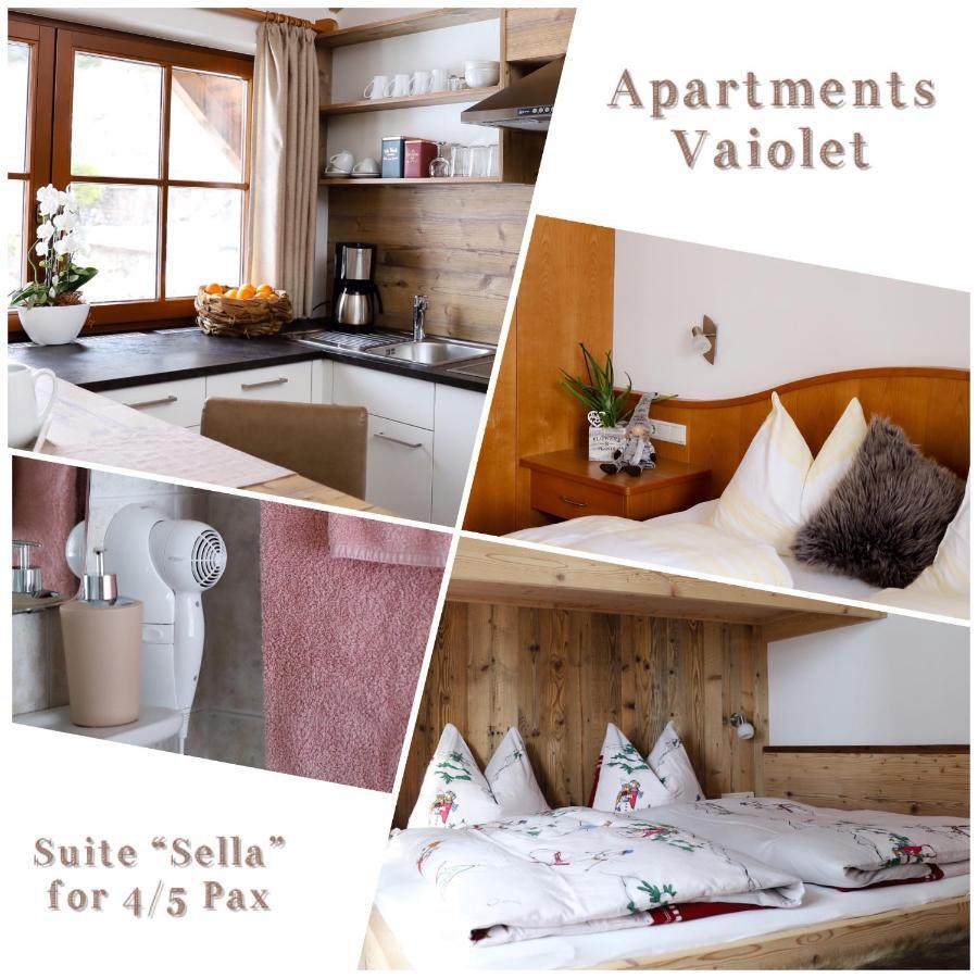 Apartments Vaiolet Santa Cristina Val Gardena 外观 照片
