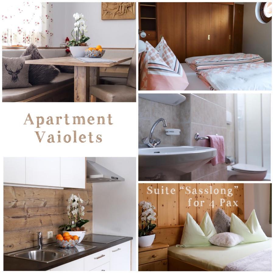 Apartments Vaiolet Santa Cristina Val Gardena 外观 照片